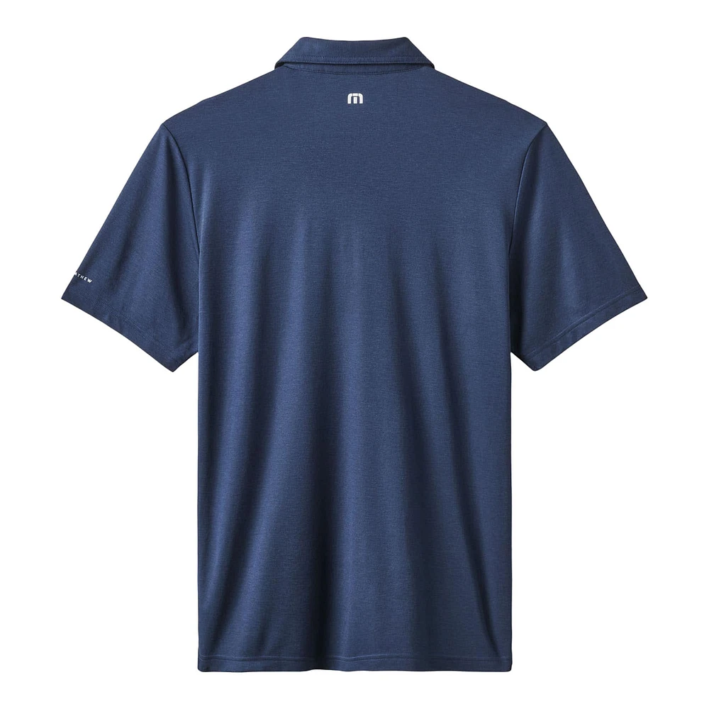 Men's TravisMathew Navy Houston Astros Playoff Pitch Polo