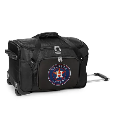 Houston Astros MOJO 22" 2-Wheeled Duffel Bag - Black