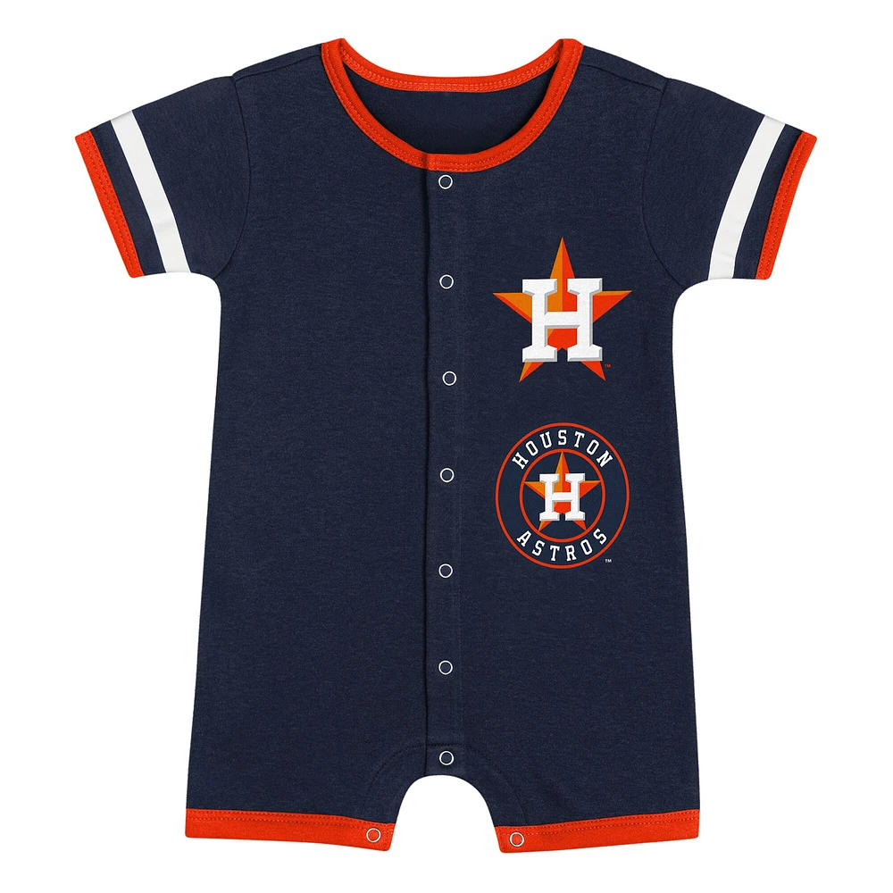 Combinaison Double Hit pour nouveau-né de la marine Houston Astros