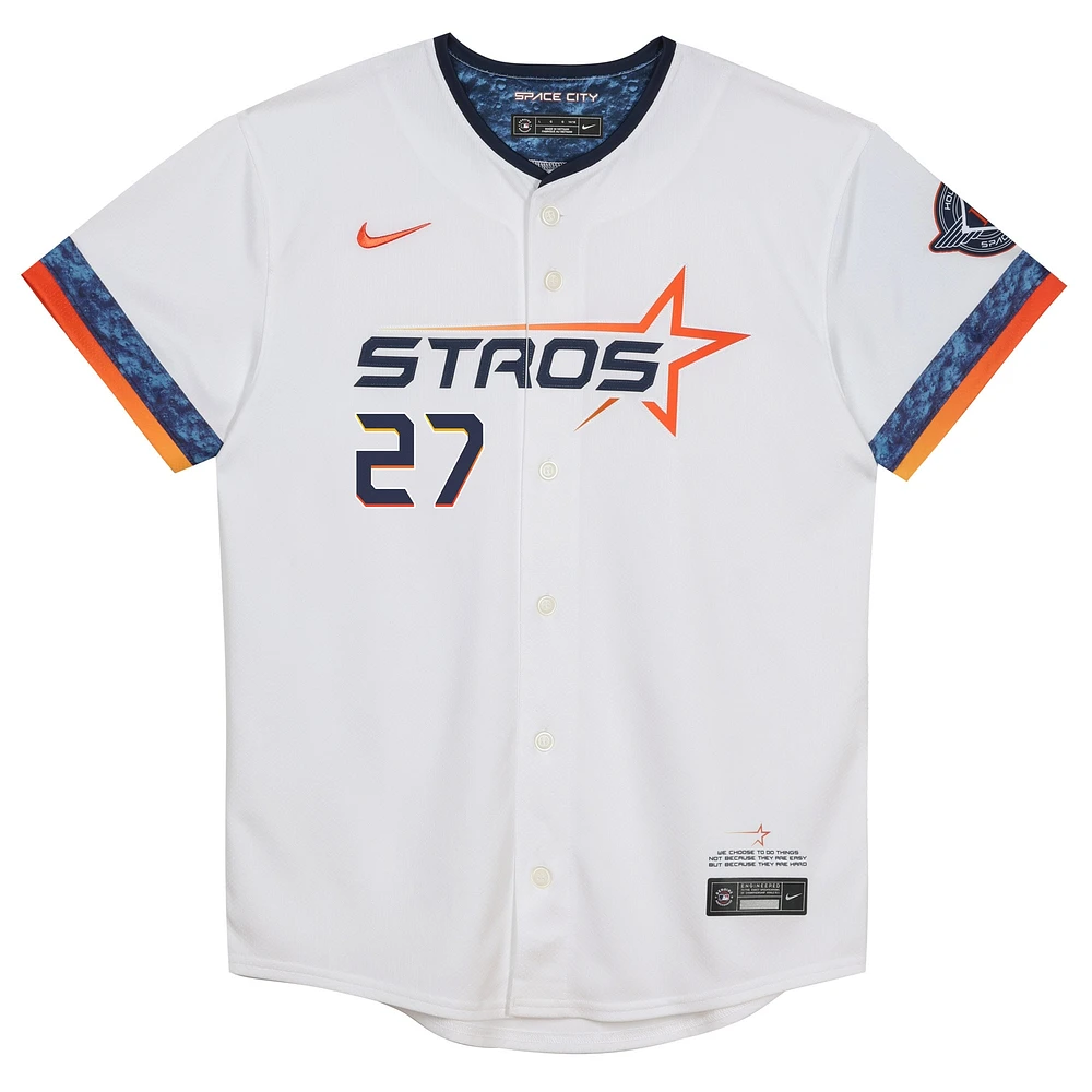 Preschool Nike Jose Altuve White Houston Astros 2025 City Connect Limited Player Jersey