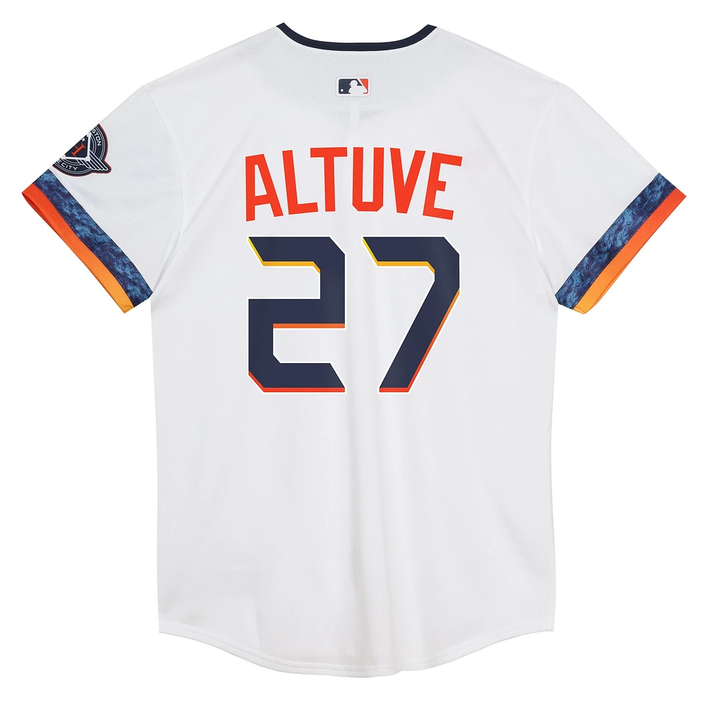 Preschool Nike Jose Altuve White Houston Astros 2025 City Connect Limited Player Jersey