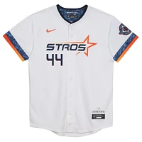 Preschool Nike Yordan Alvarez White Houston Astros 2025 City Connect Limited Player Jersey