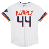 Preschool Nike Yordan Alvarez White Houston Astros 2025 City Connect Limited Player Jersey