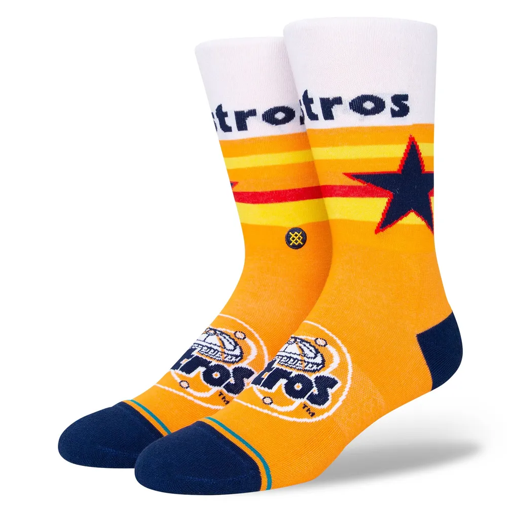 Houston Astros Stance On Field Astrodome Crew Socks