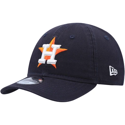 Casquette réglable New Era Houston Astros Team 9TWENTY bleu marine pour tout-petit