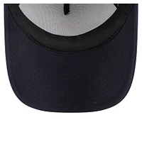 Toddler New Era  White/Navy Houston Astros Painted A-Frame 9FORTY Trucker Adjustable Hat