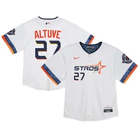 Toddler Nike Jose Altuve White Houston Astros City Connect 2025 Limited Jersey