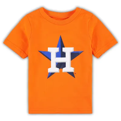 T-shirt orange avec logo principal de l'équipe Houston Astros pour tout-petit
