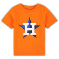 T-shirt orange avec logo principal de l'équipe Houston Astros pour tout-petit