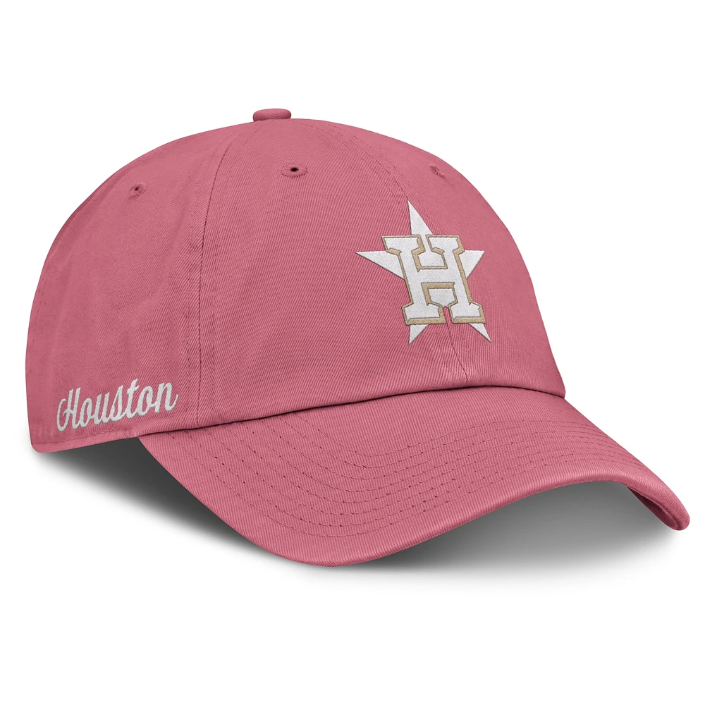 Unisex Nike Pink Houston Astros Club Adjustable Hat
