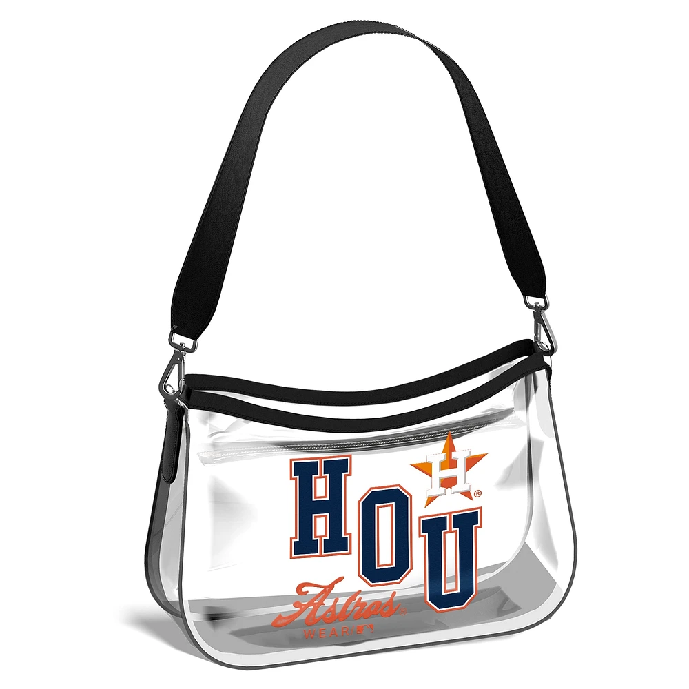 WEAR by Erin Andrews Houston Astros Clear Stadium Mini Purse