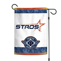 Drapeau de jardin double face WinCraft Houston Astros 2025 City Connect 12" x 18"