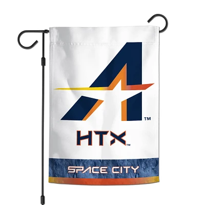 Drapeau de jardin double face WinCraft Houston Astros 2025 City Connect 12" x 18"