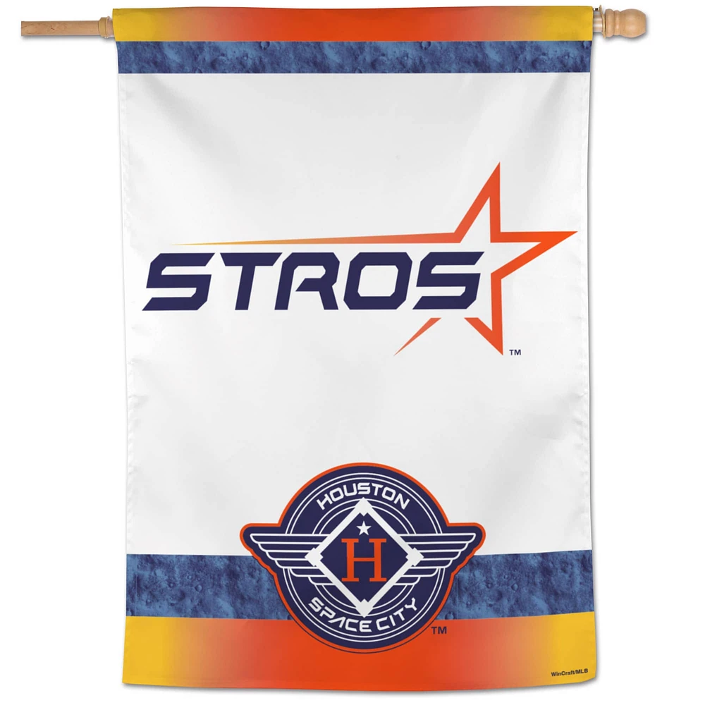 Bannière verticale simple face WinCraft Houston Astros 2025 City Connect 28" x 40"