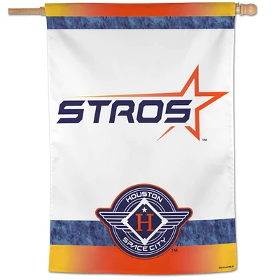 Bannière verticale simple face WinCraft Houston Astros 2025 City Connect 28" x 40"