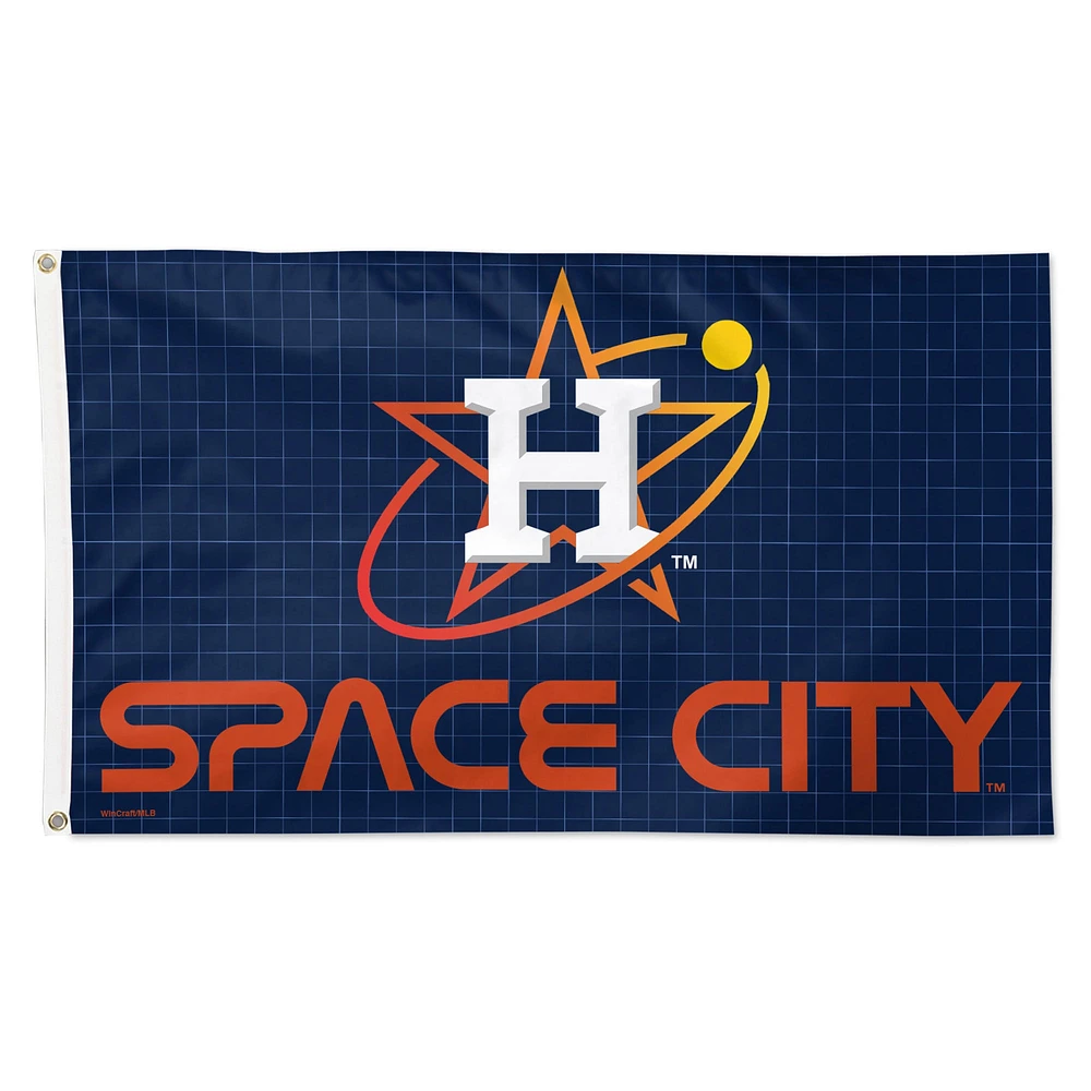 Drapeau WinCraft Houston Astros 3' x 5' simple face City Connect Deluxe