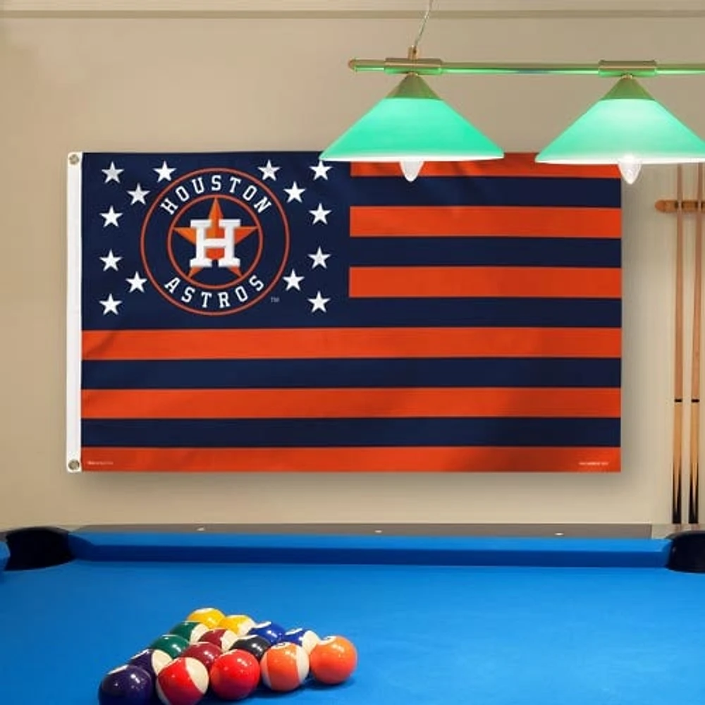 WinCraft Houston Astros Deluxe Stars & Stripes 3' x 5' Flag