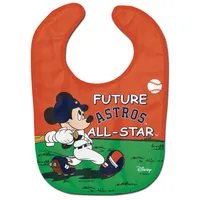 WinCraft Houston Astros Disney Mickey All Pro Bavoir pour bébé