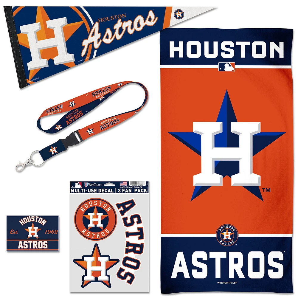 WinCraft Houston Astros House Fan Accessories Pack