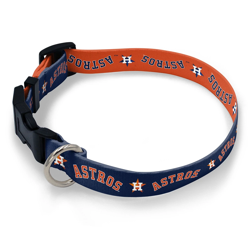 WinCraft Houston Astros Collier réglable pour animal de compagnie taille moyenne