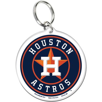 WinCraft Houston Astros Team Logo Premium Acrylic Keychain