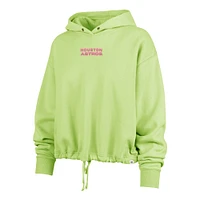 Women's '47 Green Houston Astros Bright Side Venice Pullover Hoodie