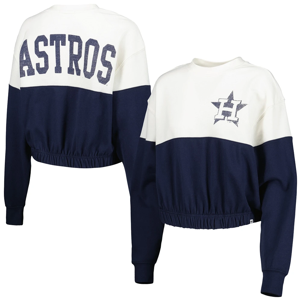 Chandail pour femme Astros de Houston Take Two Bonita '47 blanc/bleu marine