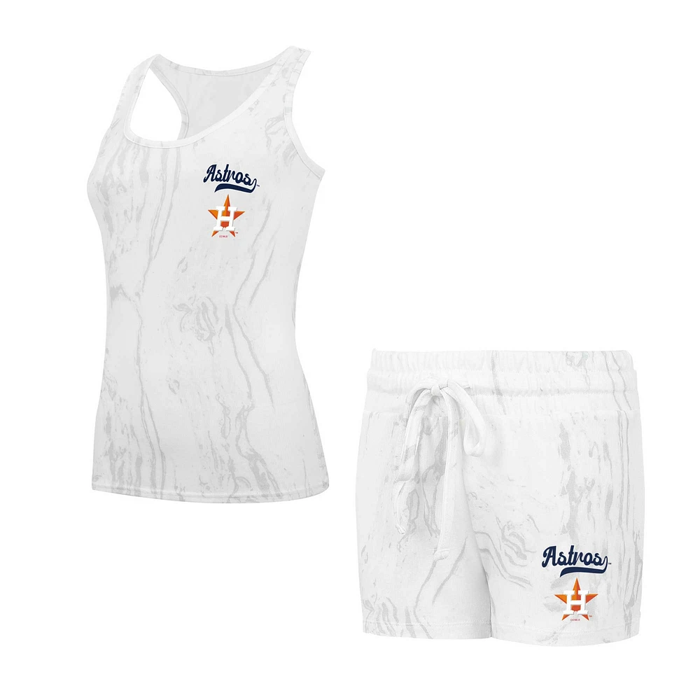 Women's Concepts Sport Houston Astros Quartz Tank Top & Shorts Set