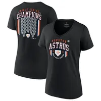 Houston Astros Fanatics Branded 2022 World Series Champions Roster Jersey T- Shirt - Black