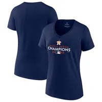 Men's Fanatics Branded Black Houston Astros 2022 World Series Champions Roster Jersey T-Shirt