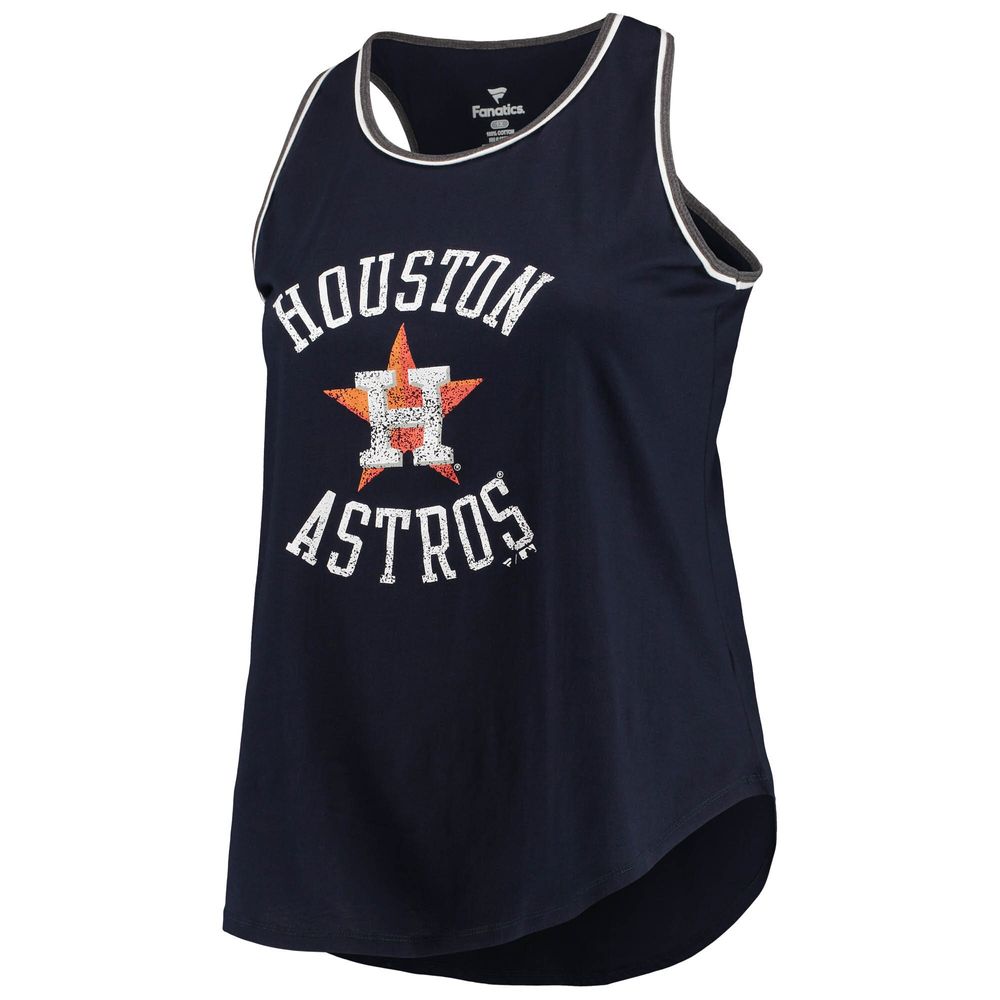 Women's Houston Astros Fanatics Branded White/Navy Plus Size