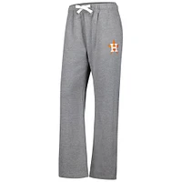 Pantalon de jogging en polaire gris chiné Fanatics pour femme des Astros Houston