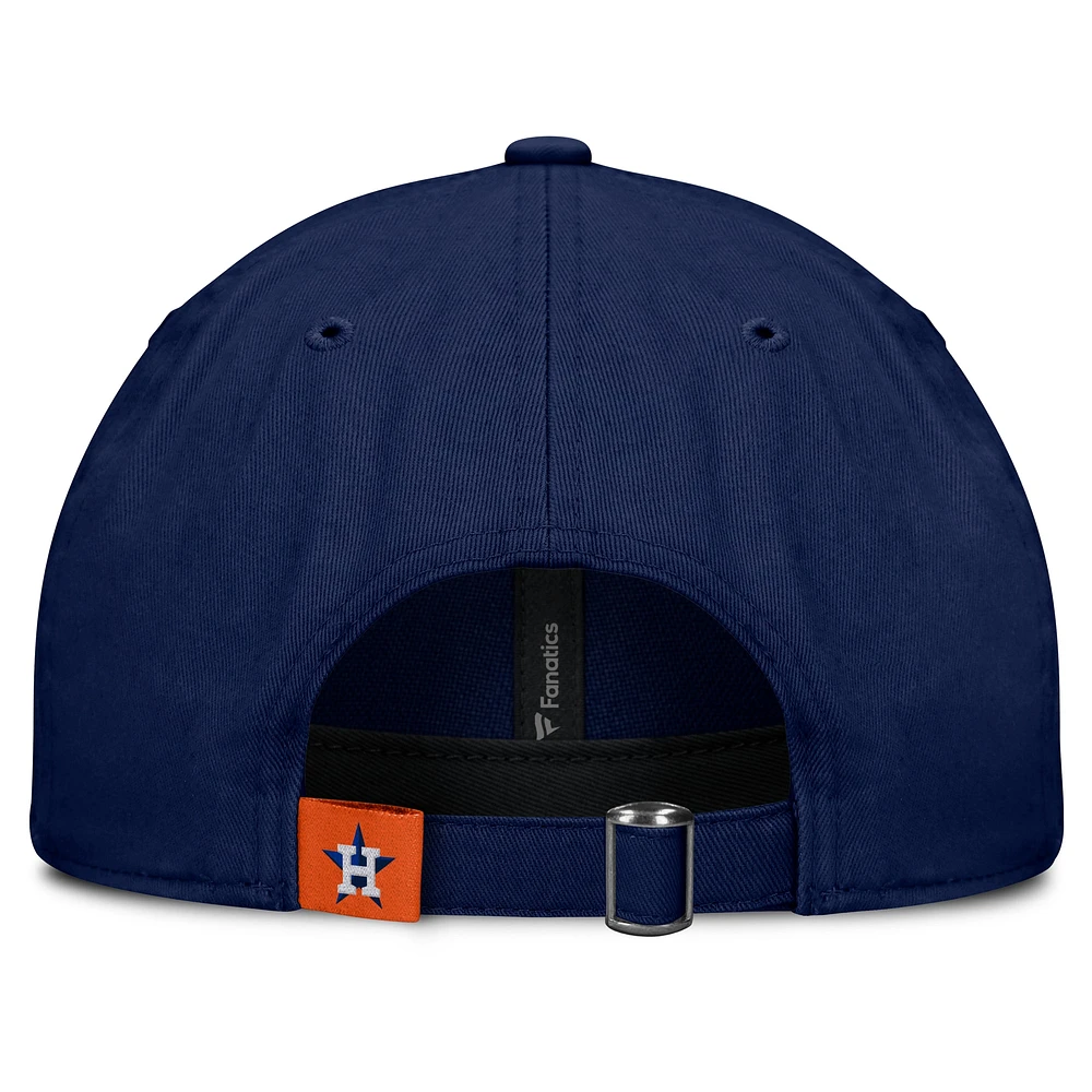 Women's Fanatics Navy Houston Astros Fly Out Adjustable Hat