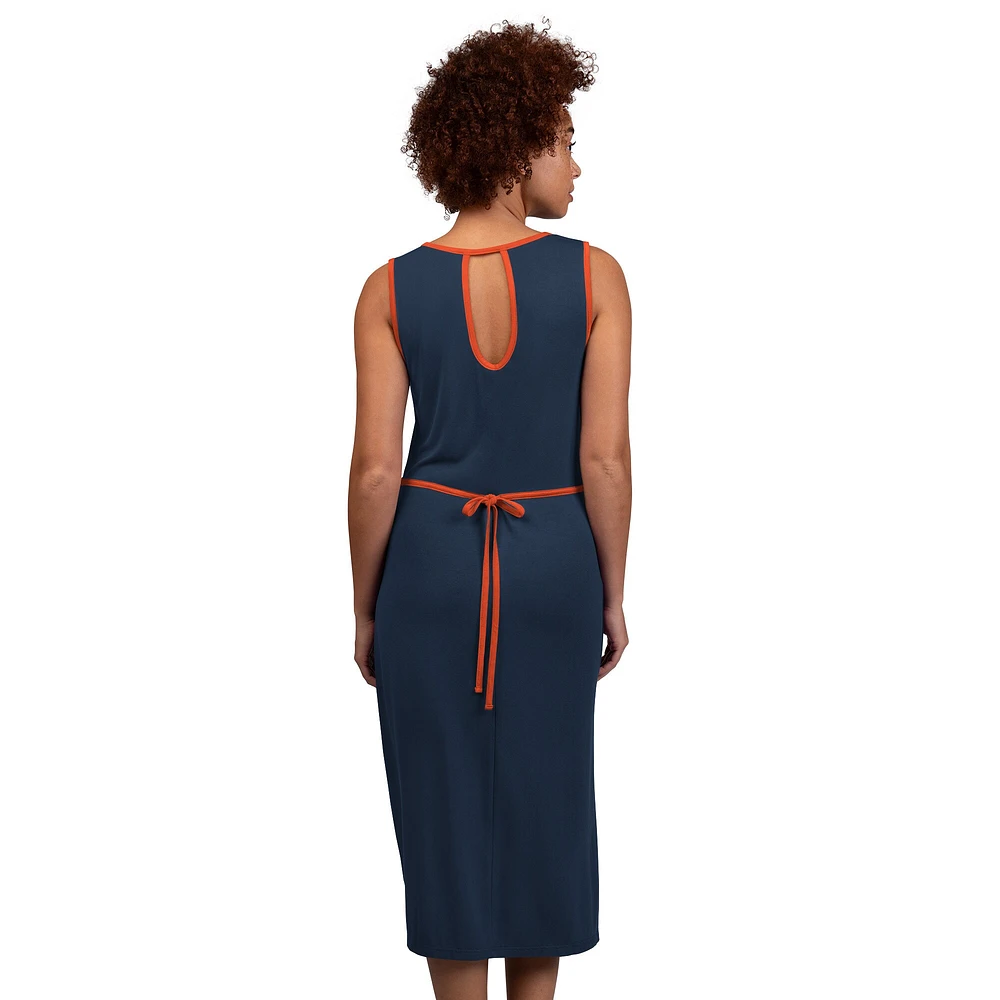 Robe longue G-III 4Her by Carl Banks bleu marine pour femme