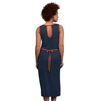 Robe longue G-III 4Her by Carl Banks bleu marine pour femme