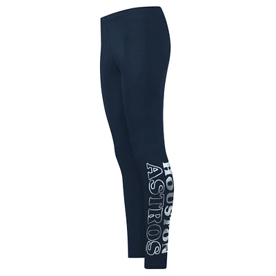 Women's G-III 4Her by Carl Banks Navy Houston Astros Stadium - Leggings