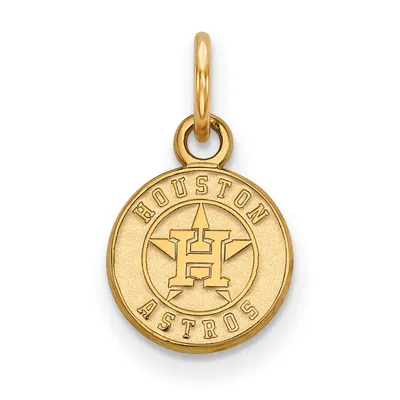 Houston Astros Women's 10k Yellow Gold Pendant