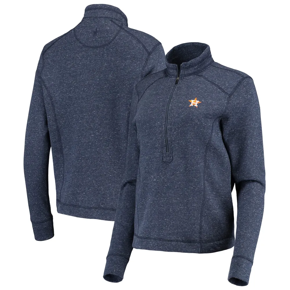 Lids Houston Astros johnnie-O Women's Kennedy Slub Half-Zip Sweatshirt -  Navy