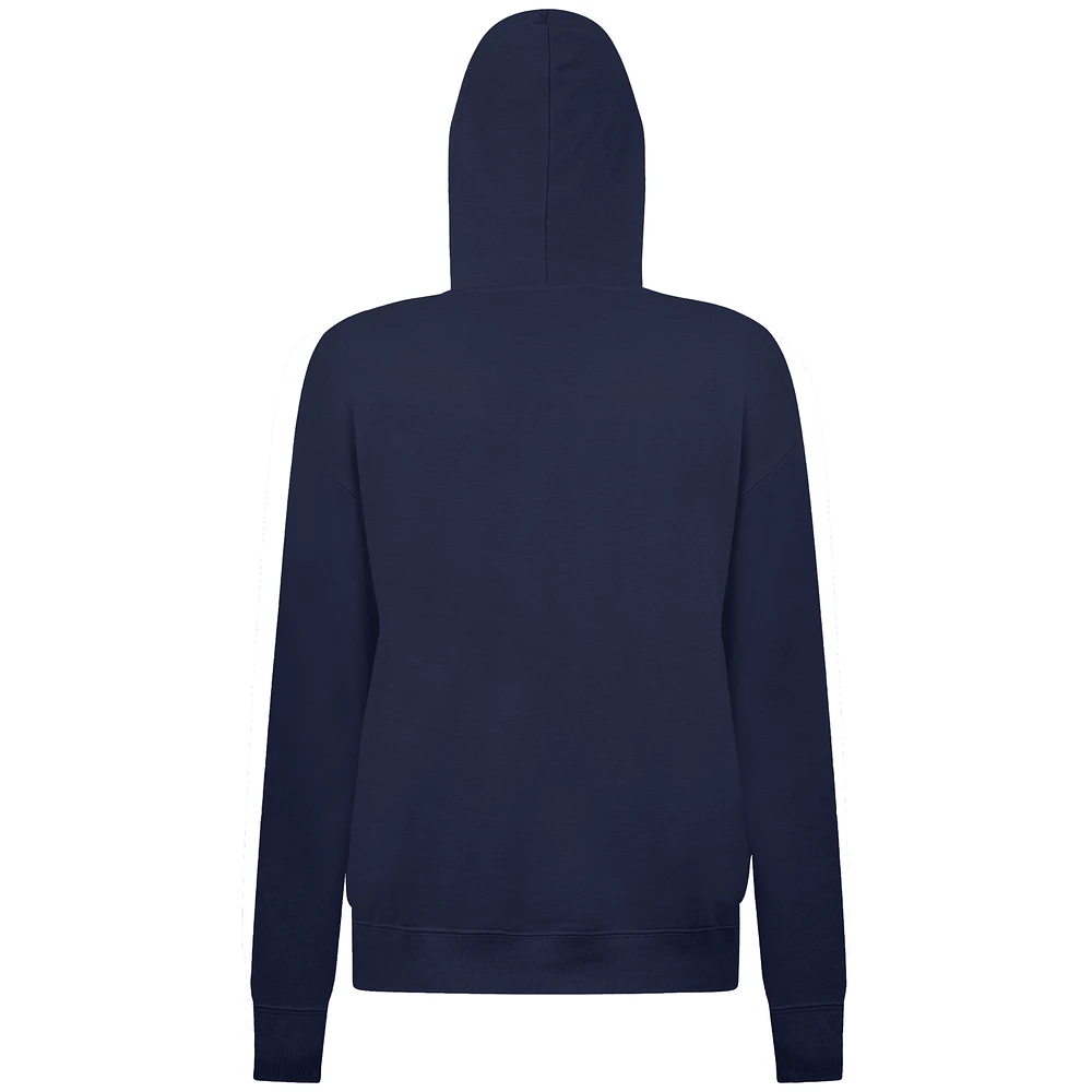 Women's Levelwear Navy Houston Astros Accolade Adorn Monument Pullover Hoodie