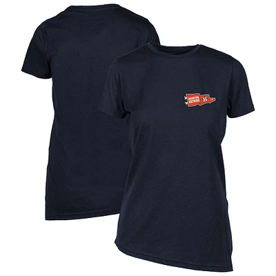 Women's Levelwear Navy Houston Astros Birch Rafters T-Shirt