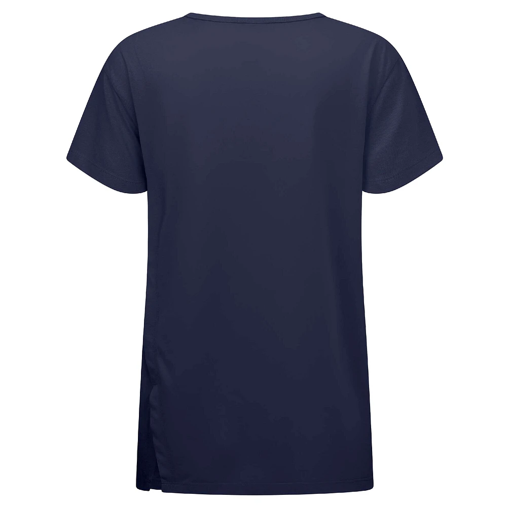 T-shirt Influx Rafters bleu marine pour femme des Astros de Houston Levelwear