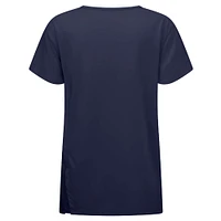 T-shirt Influx Rafters bleu marine pour femme des Astros de Houston Levelwear