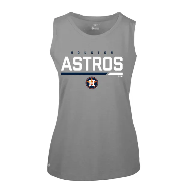 Women's DKNY Sport Navy Houston Astros Marcie Tank Top