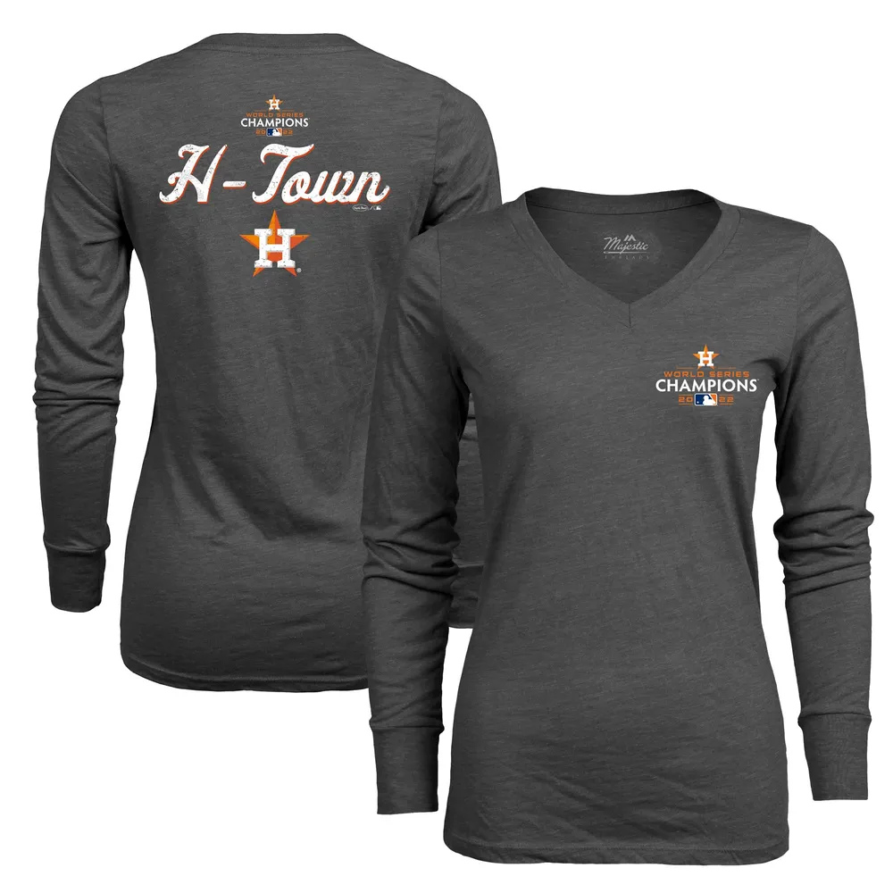 Women's Houston Astros Long Sleeve T-Shirt Size M