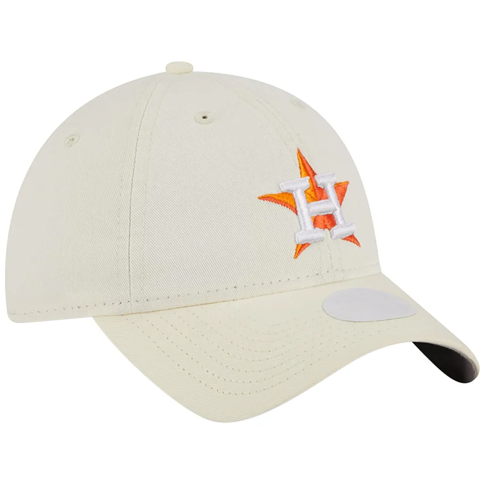 New Era Women's White Houston Astros Palms 9TWENTY Adjustable Hat