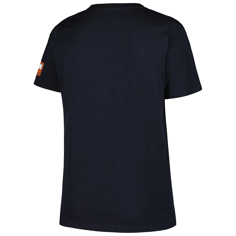 Women's New Era Navy Houston Astros Plus City Connect T-Shirt