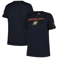 Women's New Era Navy Houston Astros Plus City Connect T-Shirt