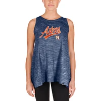 Women's New Era Navy Houston Astros Space-Dye Active Tank Top