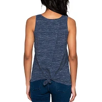 Women's New Era Navy Houston Astros Space-Dye Active Tank Top