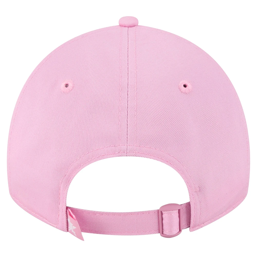 Casquette ajustable 9TWENTY rose pour femme des Astros de Houston de New Era pour la fête des mères